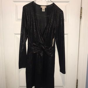 Black shimmer Altar’d State Dress